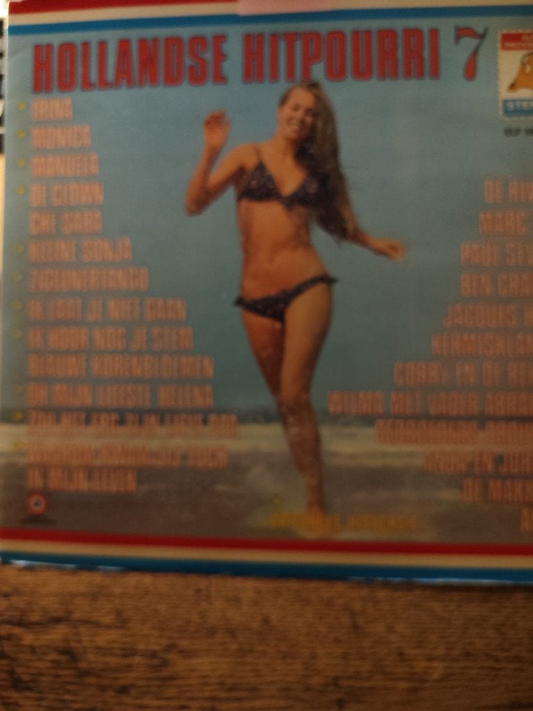 Hollandse Hitpourri 7. LP0124, Cd's en Dvd's, Vinyl | Nederlandstalig, LP, Gebruikt, Verzenden, Overige formaten