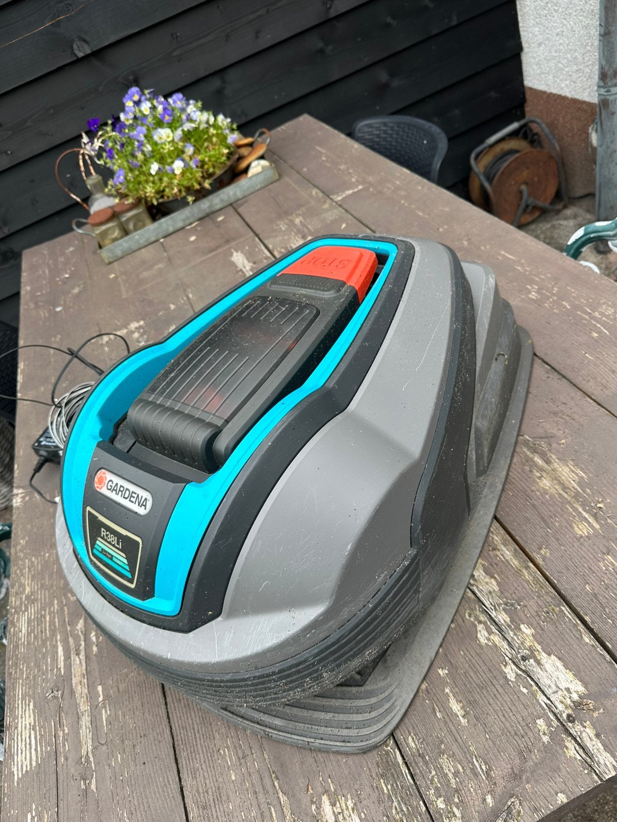 Gardena Robotmaaier, Tuin en Terras, Grasmaaiers, Ophalen of Verzenden, Gebruikt, Minder dan 30 cm
