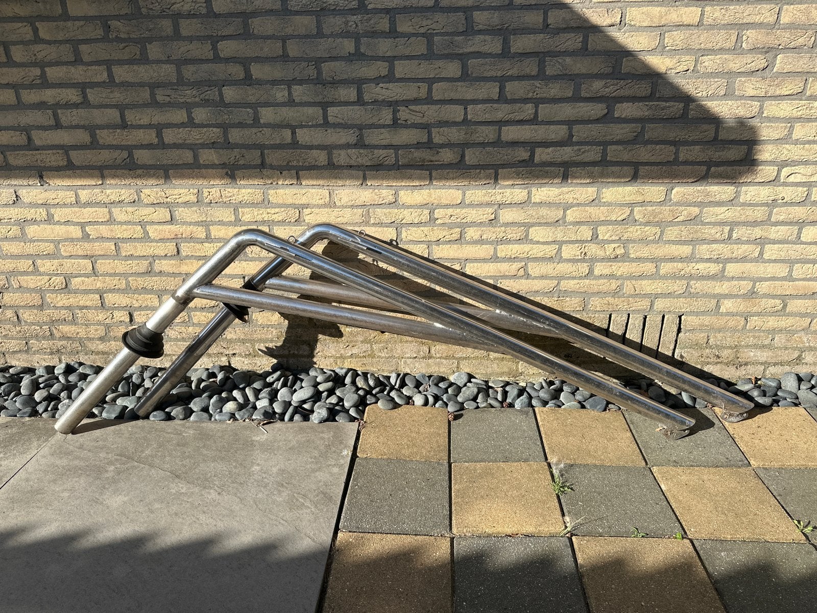 1,30m lange RVS davits, Ophalen, Gebruikt, Motor en Techniek, Motorboot