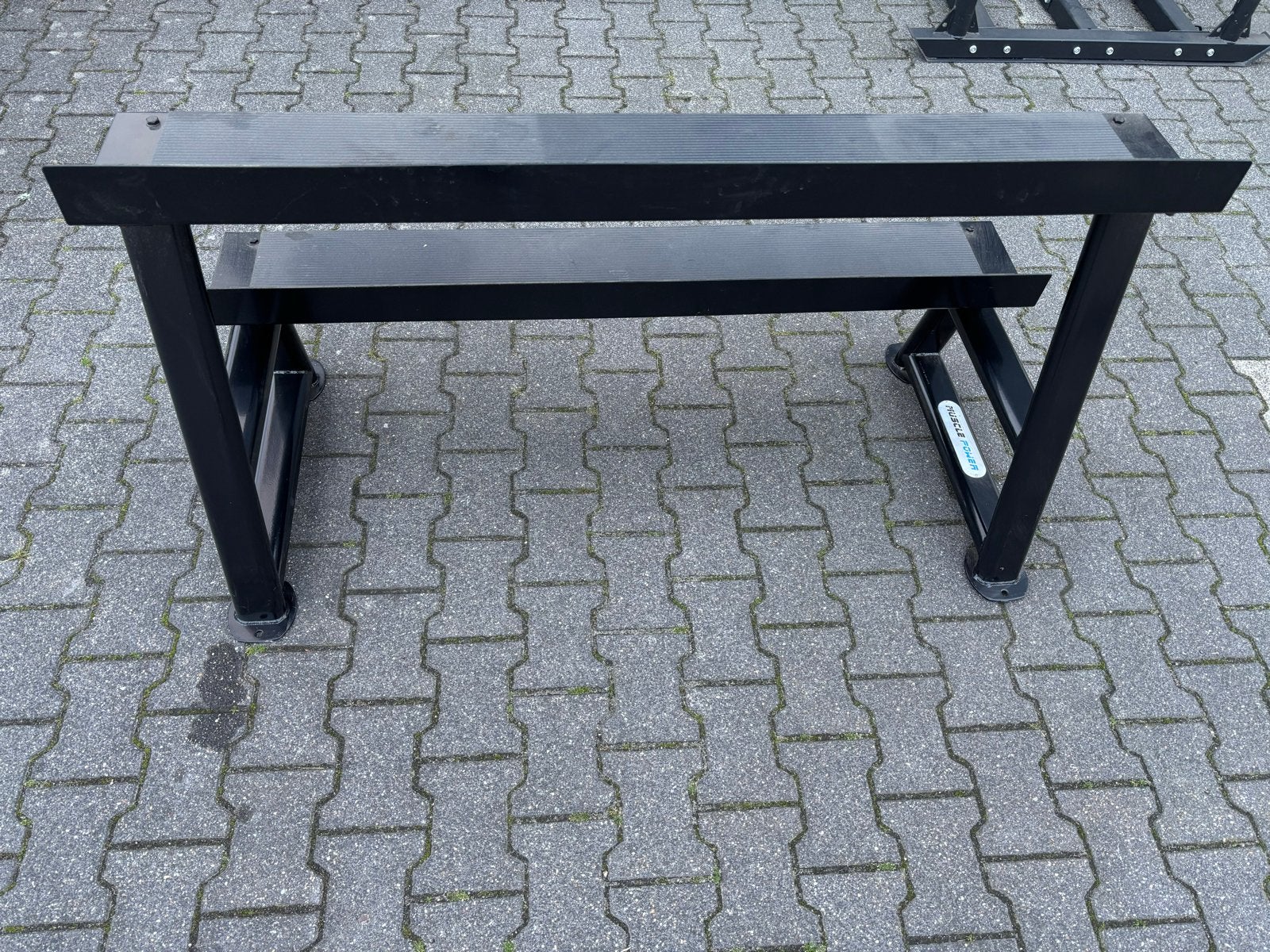 Dumbbellrek - Muscle Power, Sport en Fitness, Ophalen, Gebruikt, Armen, Dumbbell
