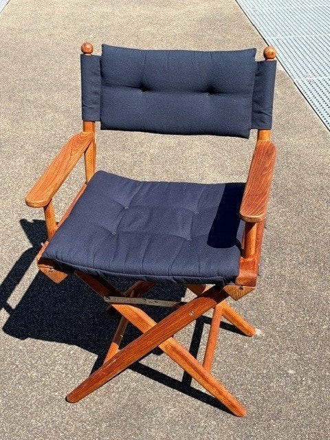 ARC Marine Regisseursstoel, Tuin en Terras, Tuinstoelen, Ophalen, Zo goed als nieuw, Hout, Inklapbaar