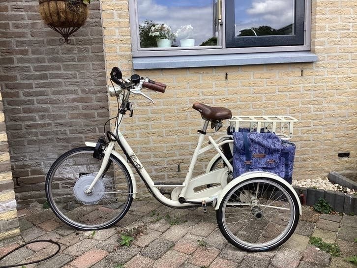 Driewieler met elektrische ondersteuning, Huka citytrip, Ophalen, Gebruikt