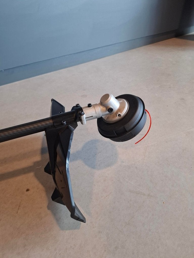 EGO STX3800 accu bosmaaier, Tuin en Terras, Grastrimmers, Ophalen, Gebruikt, Accu, Ego