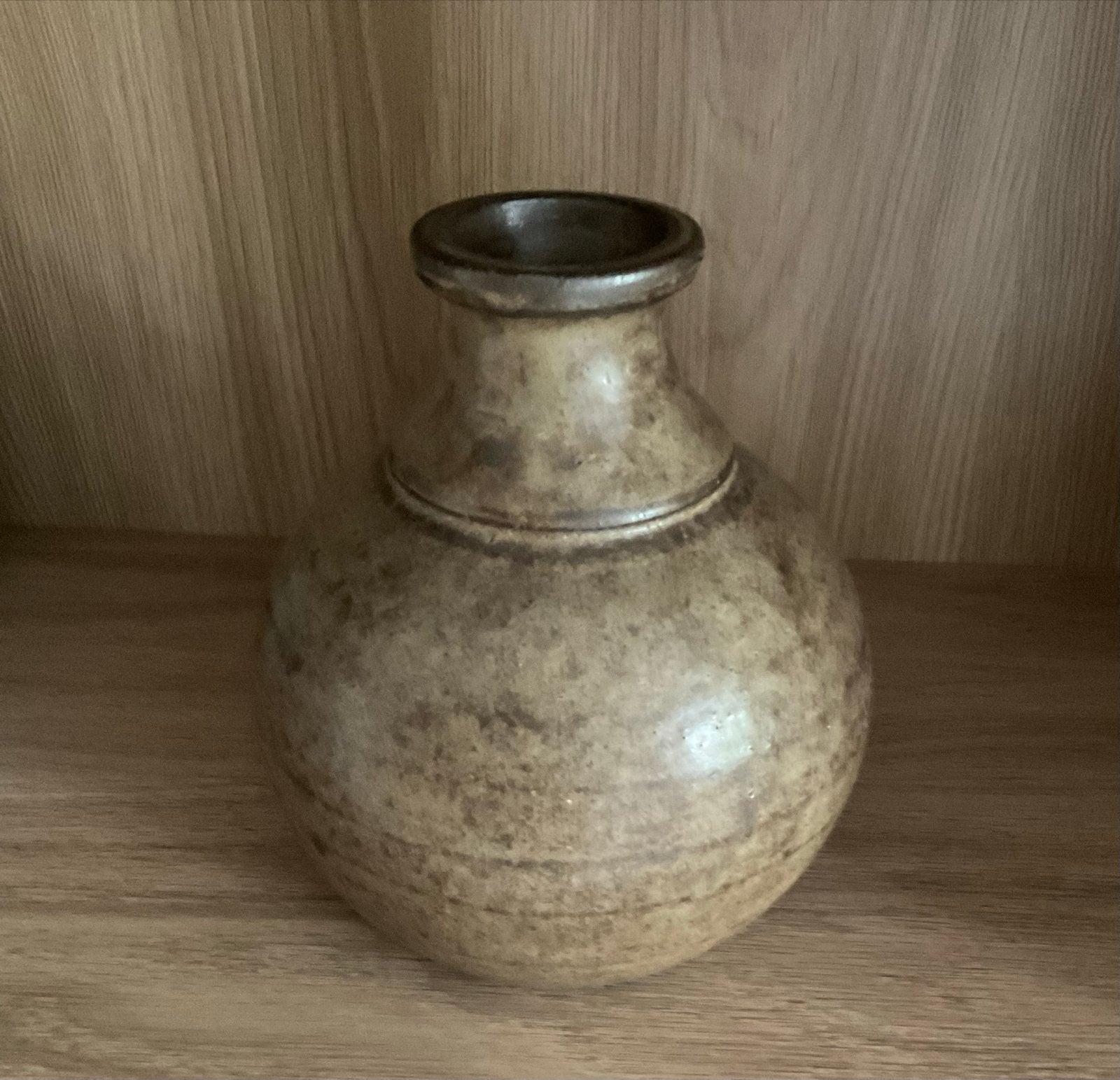 Vintage Aardewerk Vaas - Klaas Fenne de Leeuwe, Ophalen of Verzenden