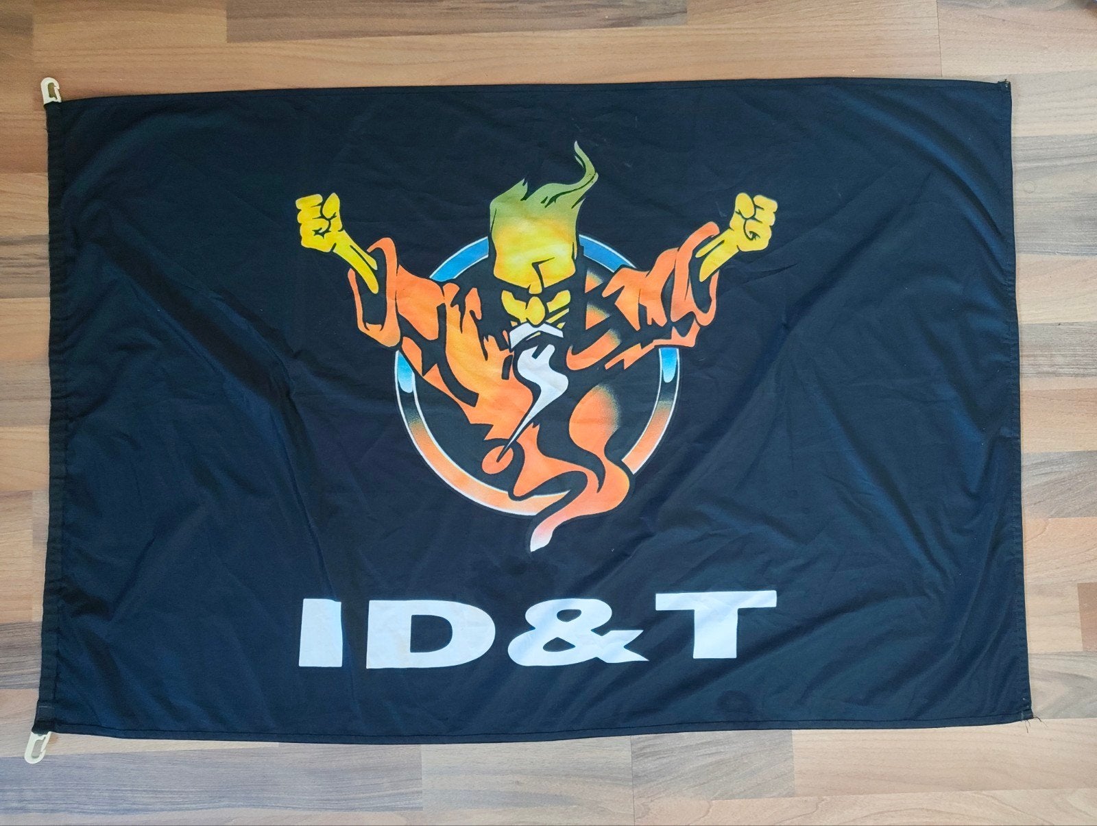 Officiële ID&T vlag uit de jaren 90, Ophalen of Verzenden