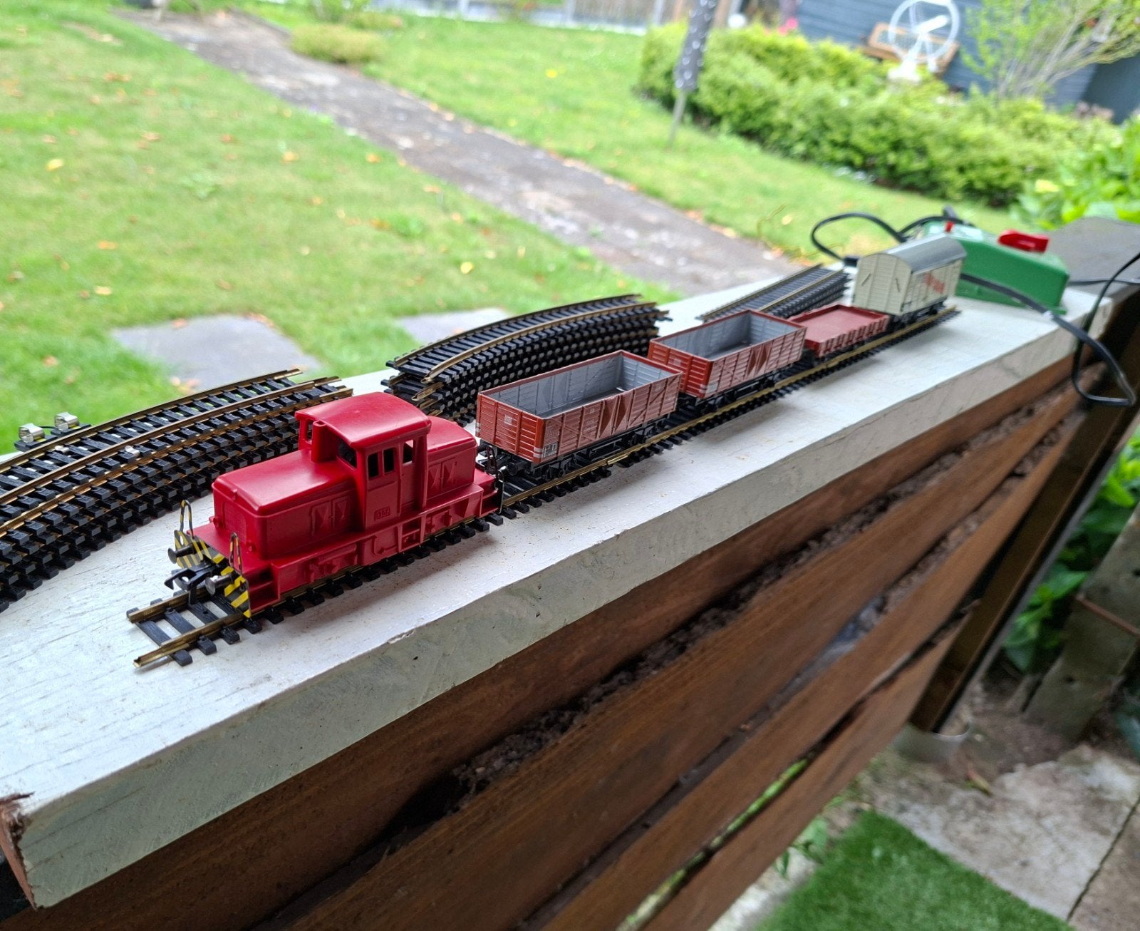 Fleischmann elektrische treinset, Hobby en Vrije tijd, Modeltreinen | H0, Gelijkstroom, Fleischmann, Ophalen of Verzenden, Gebruikt