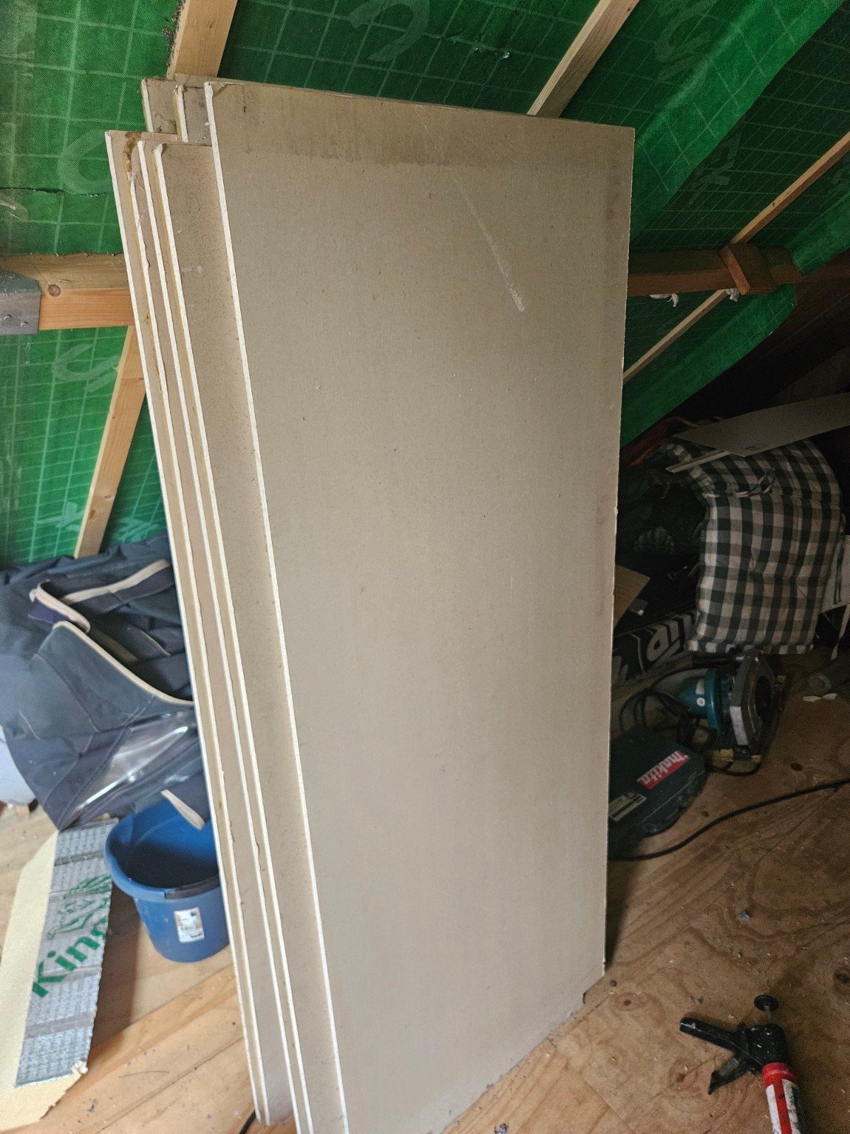 Fermacell platen met isolatie 60x120 cm - 4 stuks, Ophalen