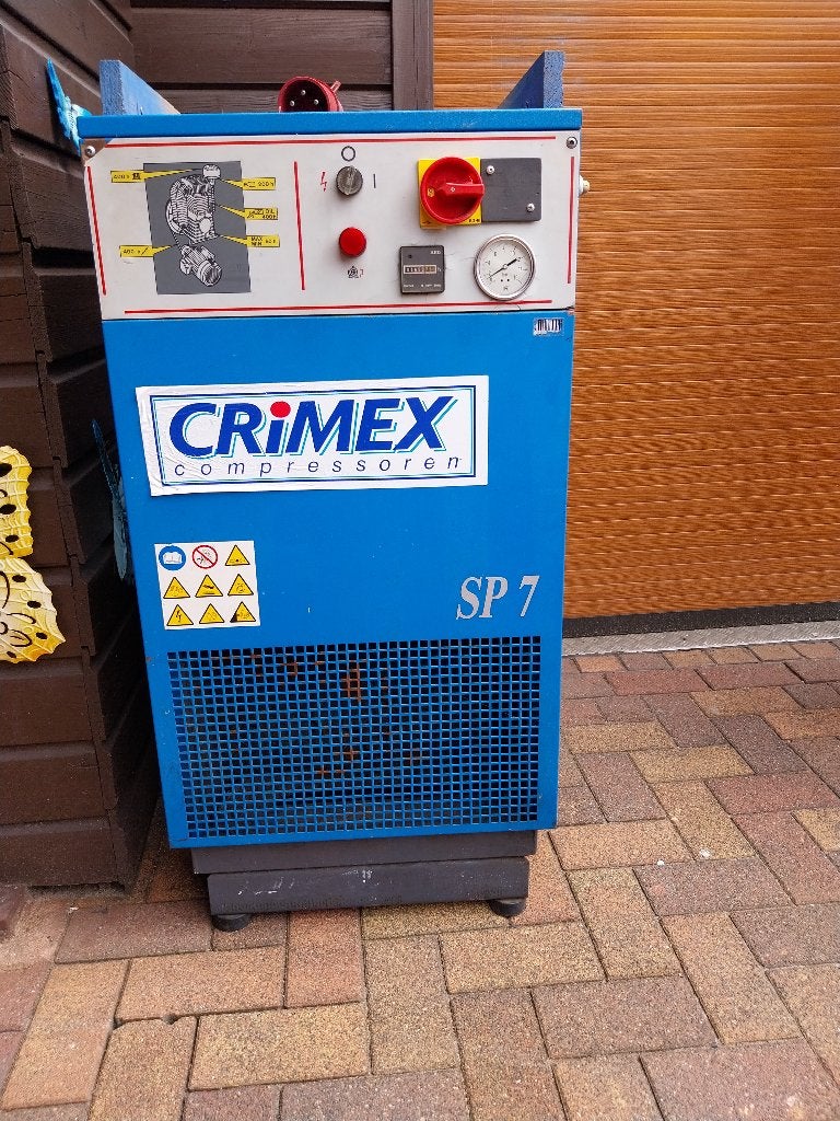 compressor met tank 200 liter, 100 liter of meer, Ophalen, Gebruikt, 6 tot 10 bar