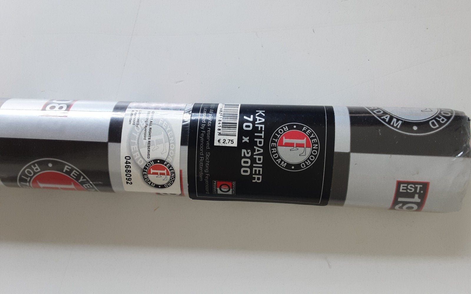 Feyenoord kaftpapier nieuw in plastic, Ophalen of Verzenden, Nieuw