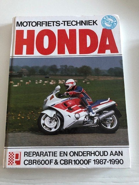 werkplaatshandboek HONDA CBR600F CBR1000F 1987-1990; 17,95 €, Ophalen of Verzenden, Honda