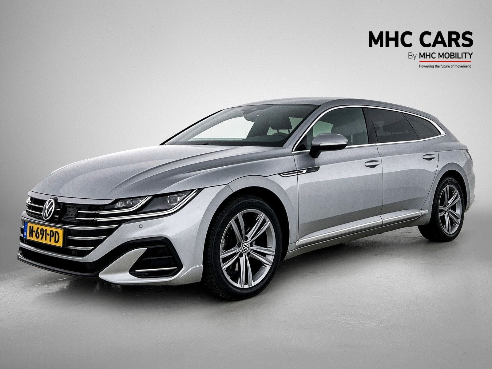 Volkswagen Arteon Shooting Brake 1.4 TSI eHybrid R-Line Busi, Arteon, Leder en Stof, Origineel Nederlands, Hybride Elektrisch/Benzine