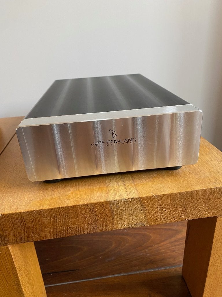 Jeff Rowland Model 501 mono blokken inclusief pc1 voedingen, Zo goed als nieuw, 120 watt of meer, Stereo, Ophalen