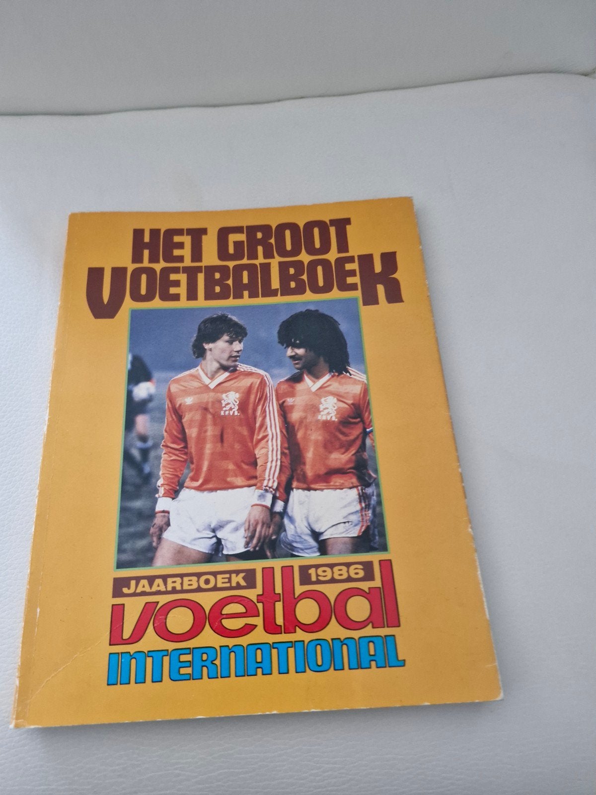 Het Groot Voetbalboek Jaarboek 1986 Voetbal International, Boeken, Ophalen of Verzenden, Gelezen, Voetbal International, Balsport