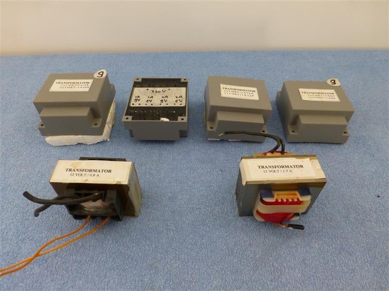 Transformators 5V-9V-12V v.a. €12,50, Ophalen, Nieuw