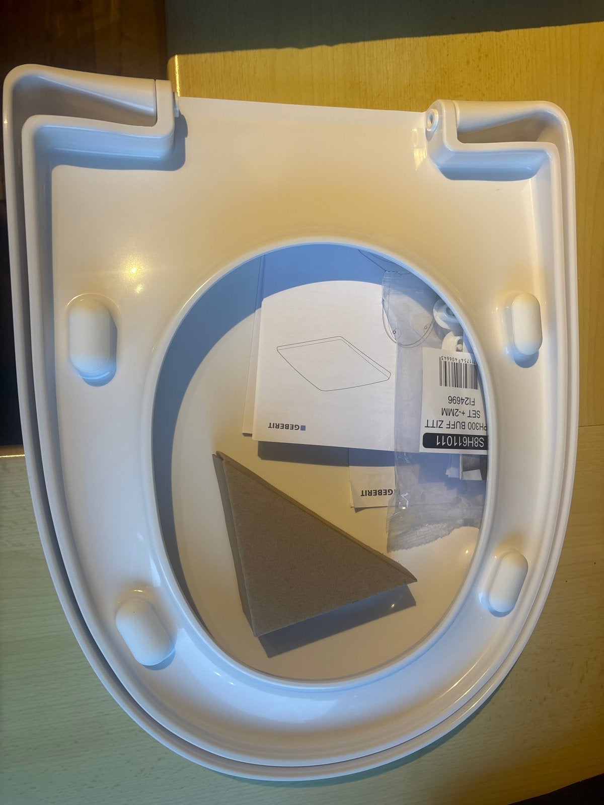Geberit wc bril - nieuw in doos, Ophalen, Nieuw, Toilet