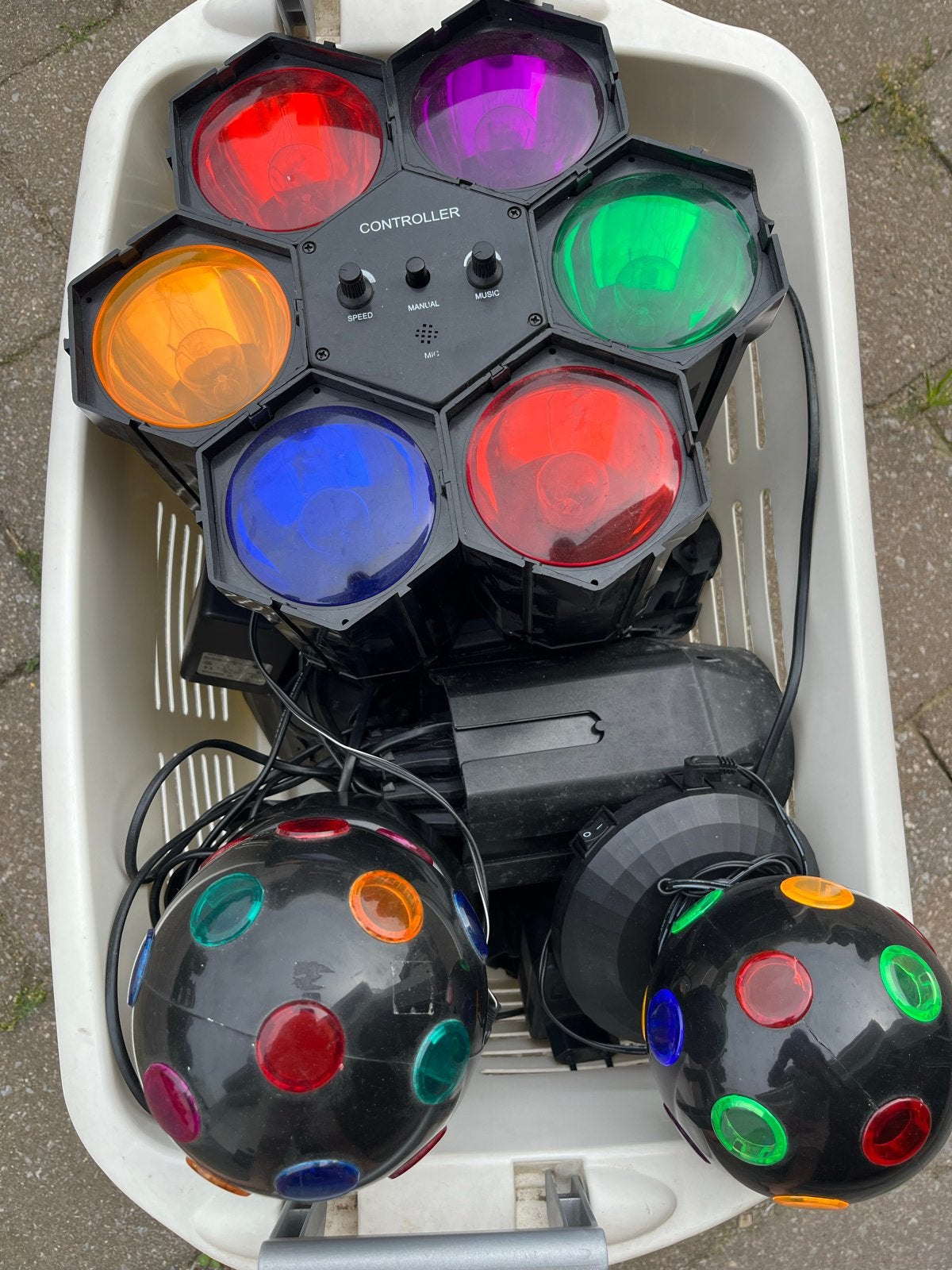 Feestverlichting set - Ideaal voor examenfeest!, Muziek en Instrumenten, Licht en Laser, Gebruikt, Licht, Geluidgestuurd, Ophalen