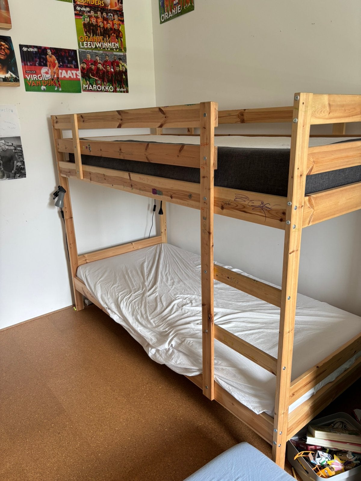 Ikea Mydal stapelbed - gratis, Huis en Inrichting, Ophalen, Gebruikt, 90 cm, 160 tot 180 cm