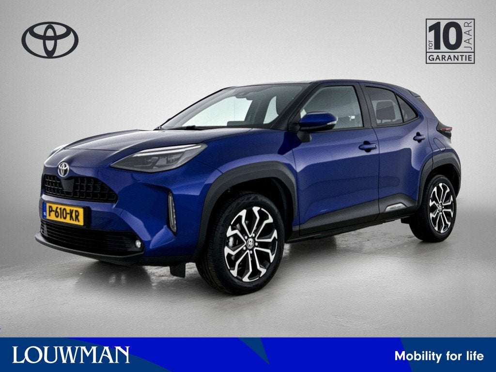 Toyota Yaris Cross 1.5 Hybrid First Edition | NL dealeronder, 12 maanden, Stof, Gebruikt, Blauw