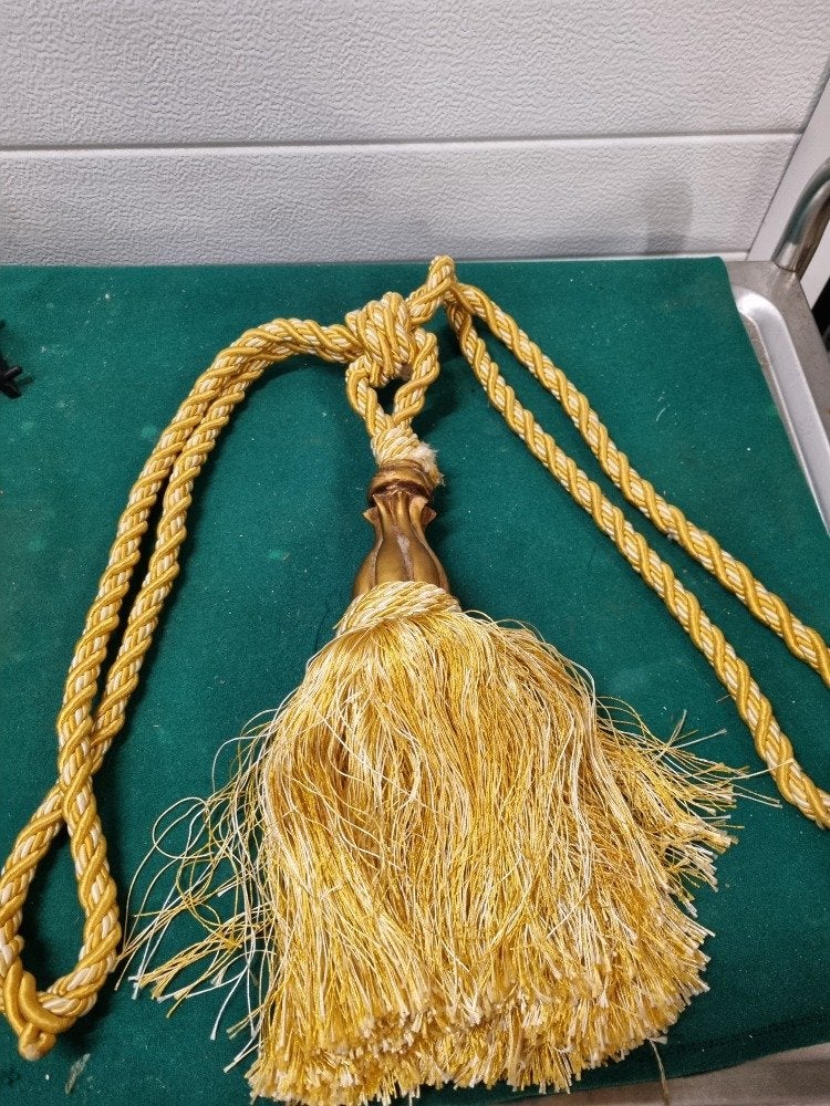 gordijnenkwast met aardewerk ornament, Ophalen of Verzenden, 'T Olde Gre-j, Info@toldegrej.nl, Endepoelstraat 20f Didam