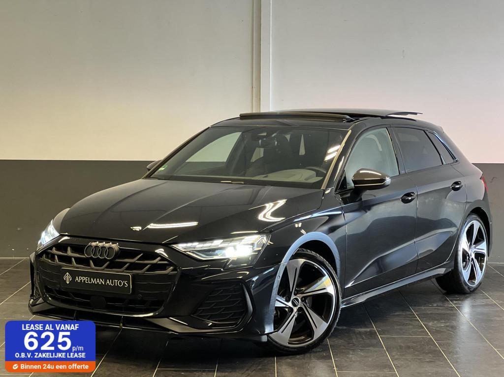 Audi A3 Sportback 35 TFSI 3 X S-Line RS FULL|HUD|RS Stoelen|, 1498 cc, 4 cilinders, 150 pk, Zwart