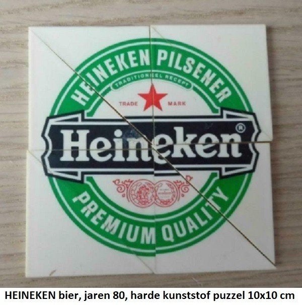 HEINEKEN BIEREN, de beroemde jaren 80 puzzel, Ophalen of Verzenden, Zo goed als nieuw, Overige typen, Heineken