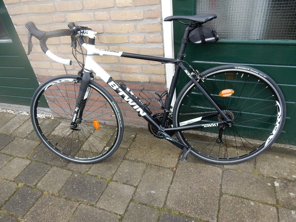 Racefiets / wielrenfiets / B’twin Triban 520, Fietsen en Brommers, Aluminium, Zo goed als nieuw, Meer dan 20 versnellingen, Ophalen