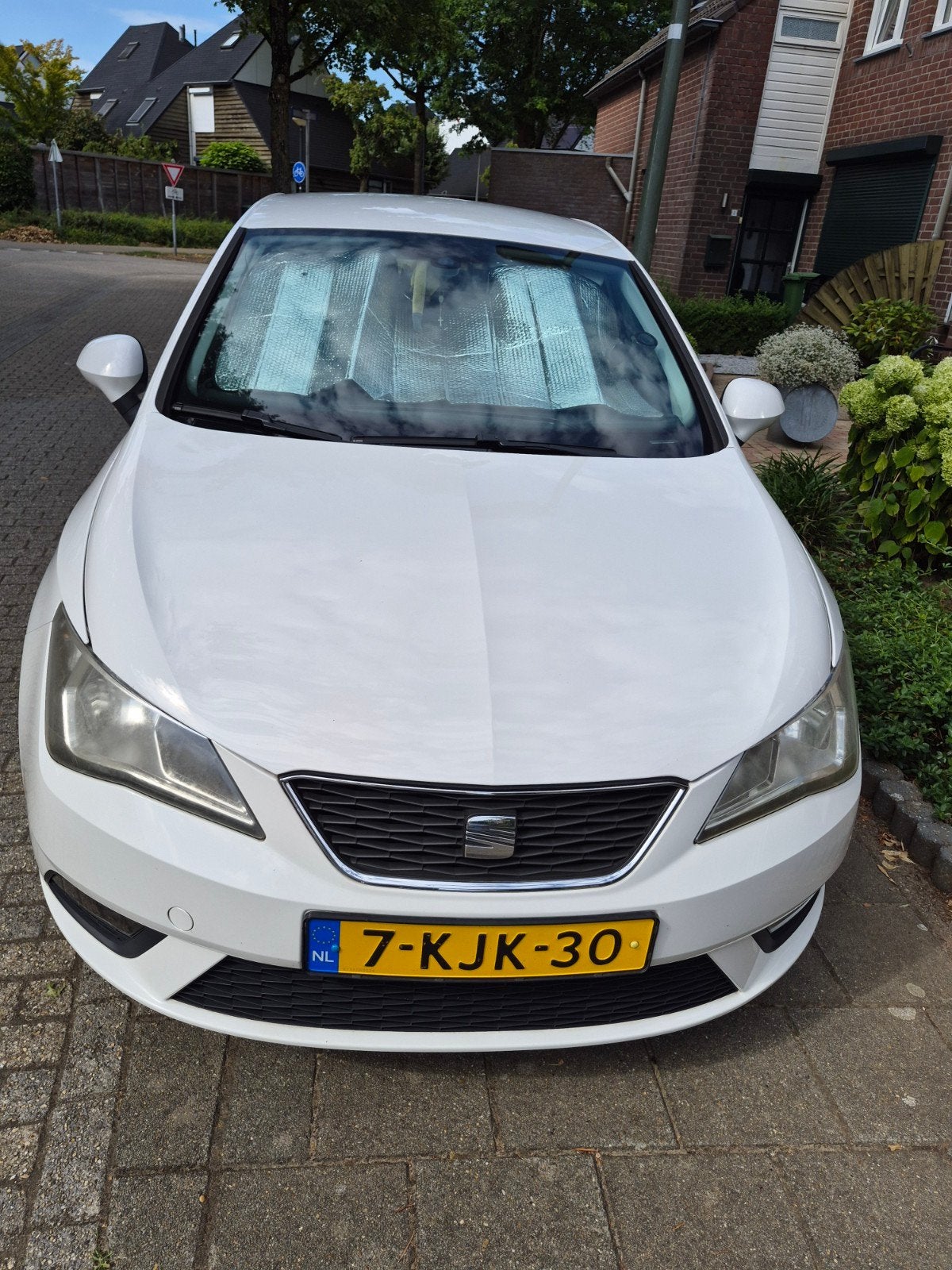 Seat Ibiza 1.2 TSI 77KW 2013 Wit, Auto's, Voorwielaandrijving, 40 €/maand, 995 kg, Origineel Nederlands
