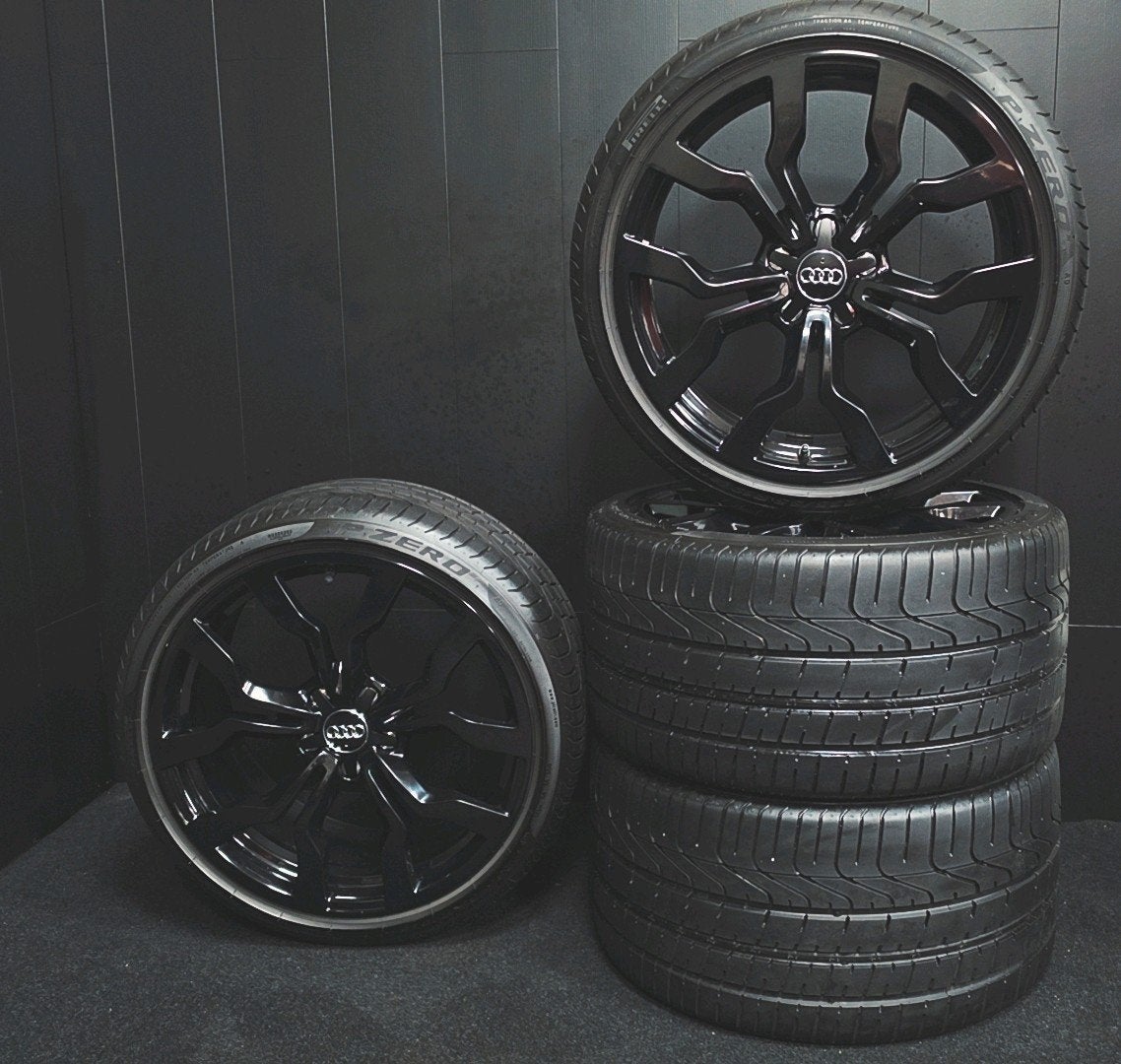 Audi R8 Y velgen met pirelli zomerbanden, Auto-onderdelen, Ophalen of Verzenden, 19 inch, Zomerbanden