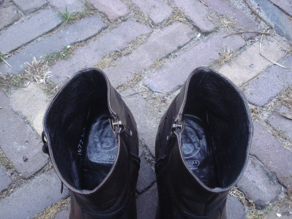 SENDRA BOHO FESTIVAL LAARZEN MT 42 GRATIS VERZENDING POST, Sendra 42, Bruin, Verzenden, Lage of Enkellaarzen