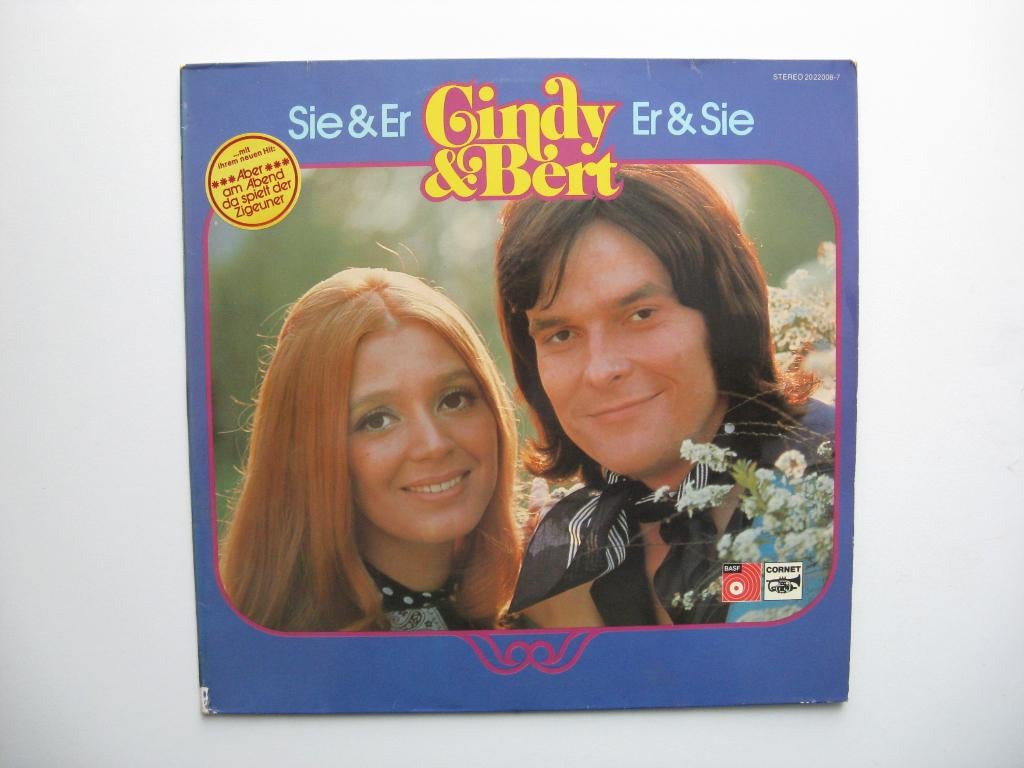 Cindy $ Bert, Verzenden, Zo goed als nieuw, 12 inch