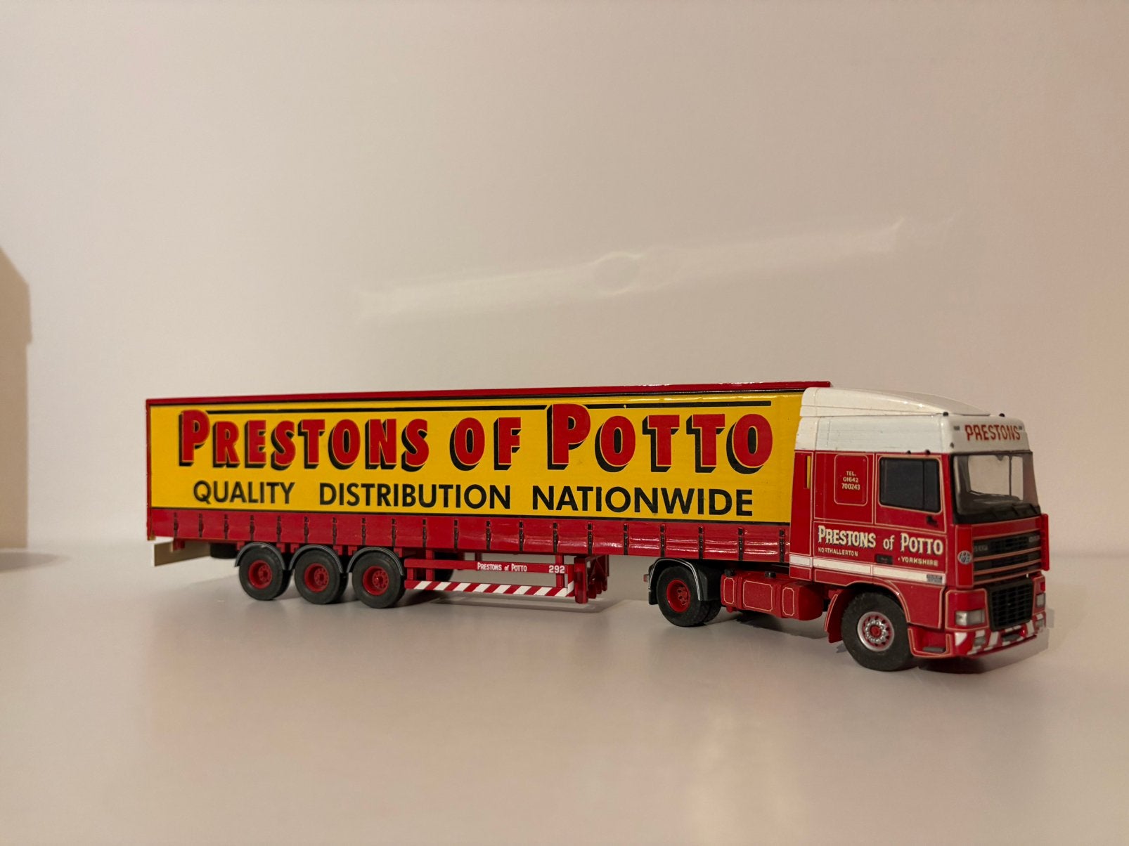 Daf 95XF Prestons of Potto Tekno, Verzenden, Zo goed als nieuw, Bus of Vrachtwagen, Tekno
