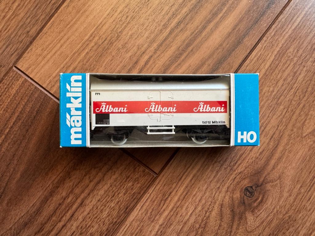 🚂 Marklin model 4415 Albani van de DSB, Hobby en Vrije tijd, Modeltreinen | H0, Wisselstroom, Wagon, Ophalen of Verzenden, Zo goed als nieuw