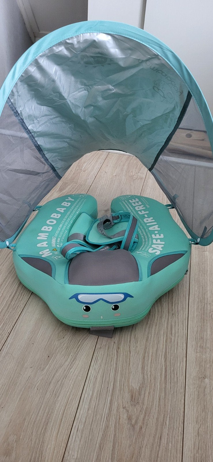 Mambobaby Zwemband met Zonnescherm - Veilig en Comfortabel, Ophalen, Zo goed als nieuw, Overige typen