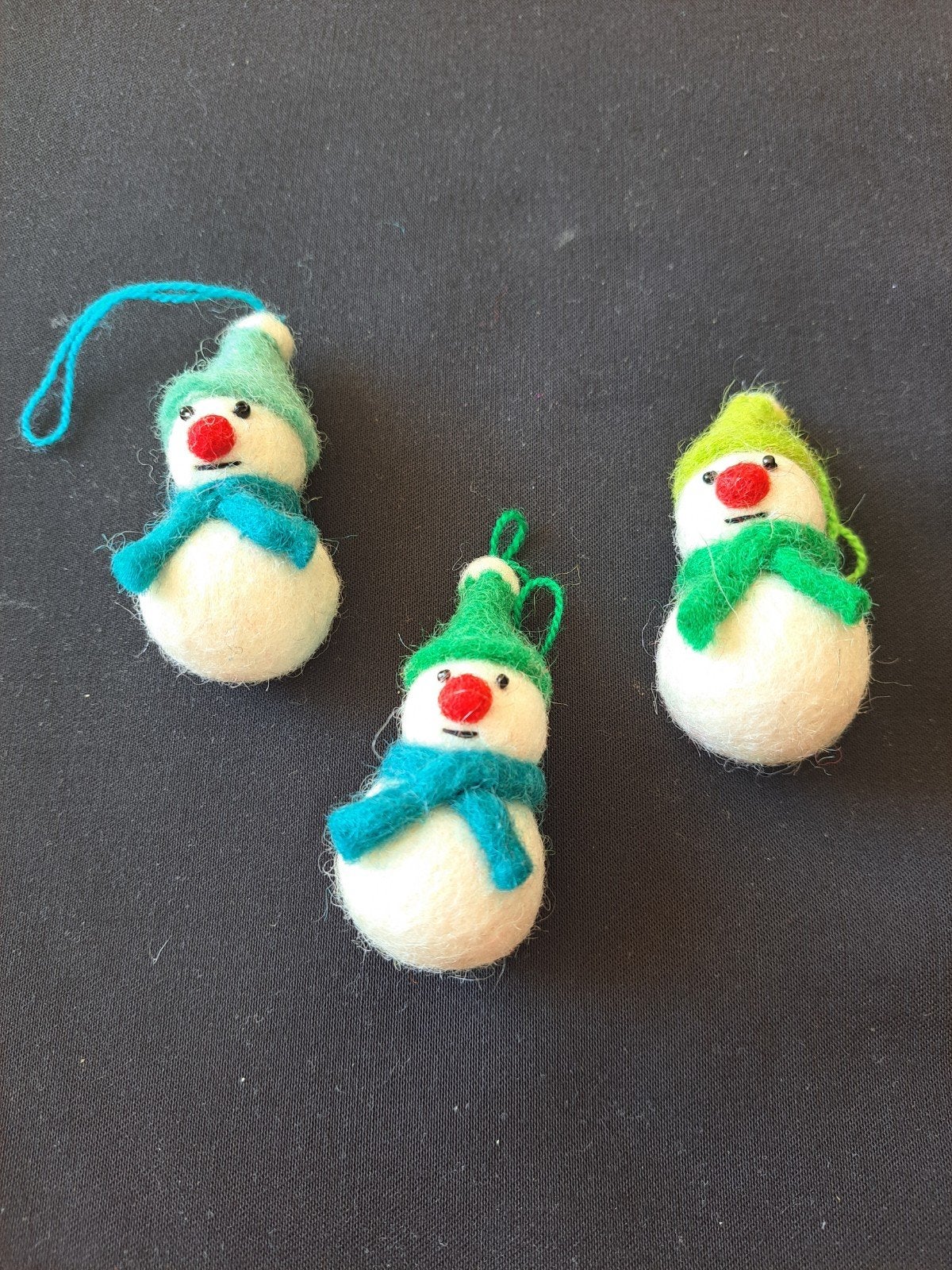 kerst sneeuwmannetjes vilt, Diversen, Kerst, Ophalen of Verzenden
