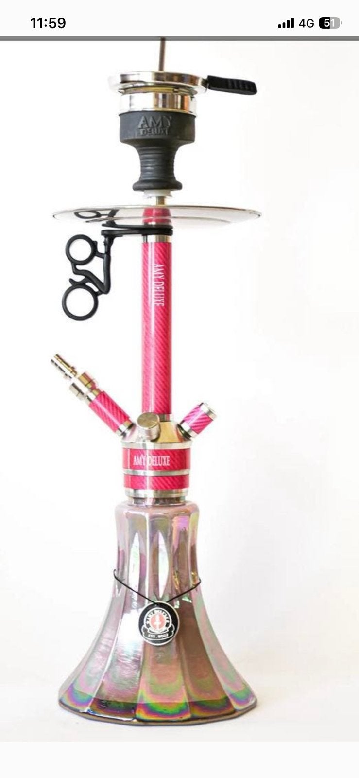 Shisha deluxe, Ophalen of Verzenden, Nieuw, (Water)pijp
