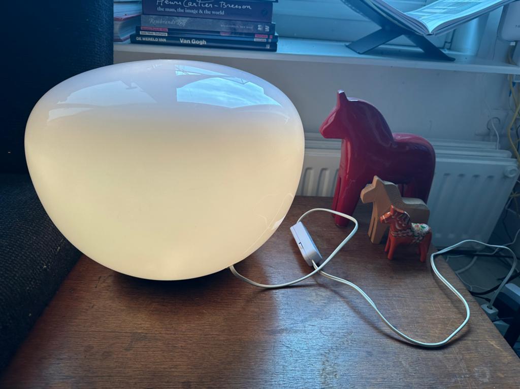 Ikea jonisk lamp vintage, Ophalen of Verzenden, Zo goed als nieuw, Minder dan 50 cm