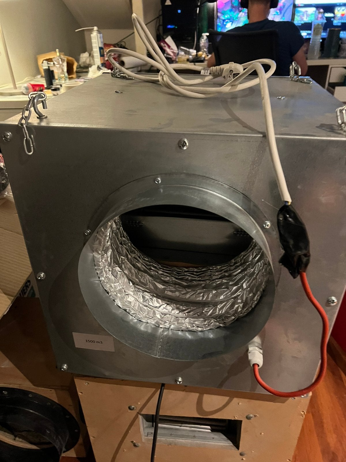Torin super silent softbox 1500m3, Ophalen, Zo goed als nieuw, Afzuiger