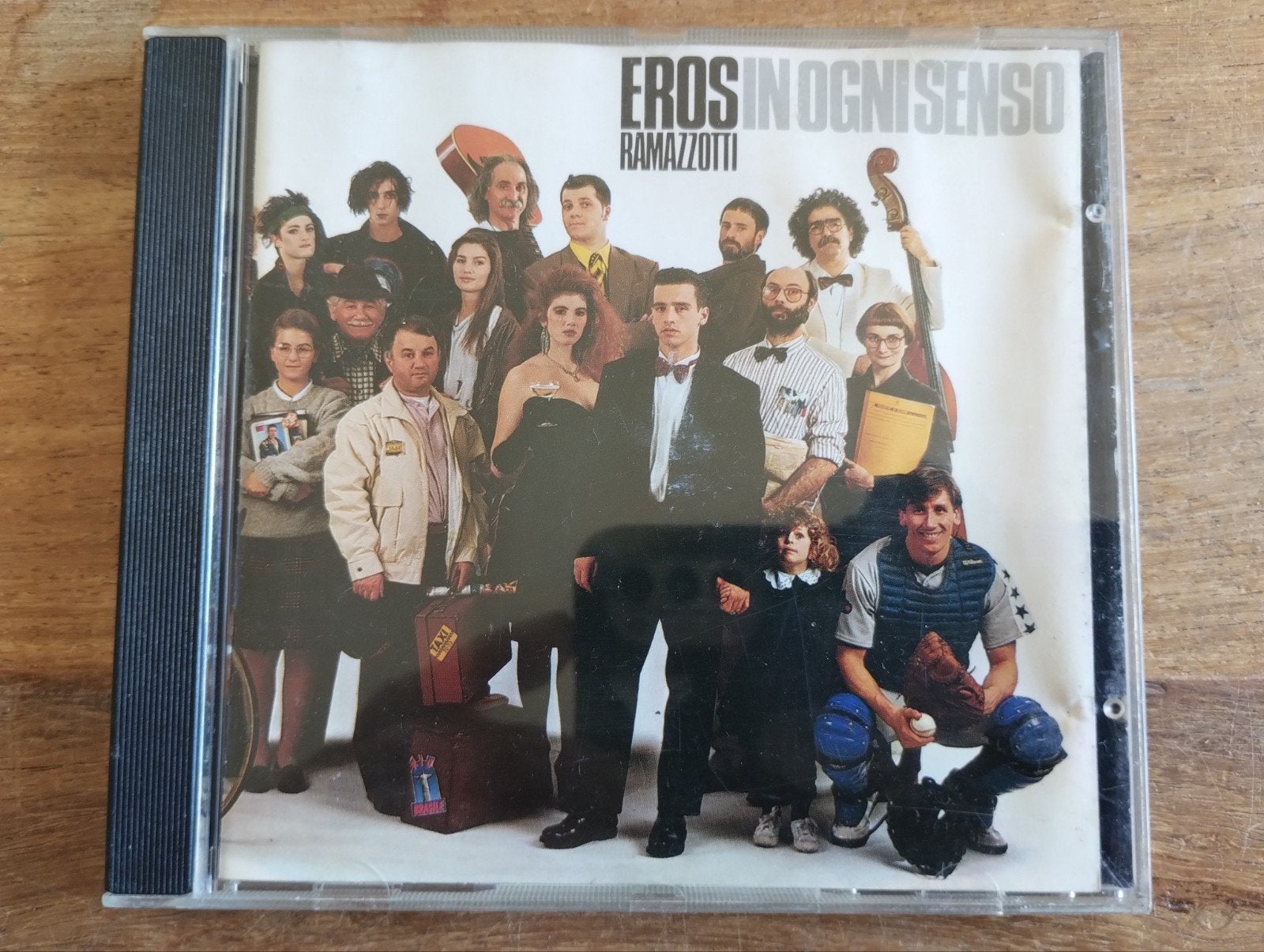 Eros Ramazzotti - In Ogni Senso CD (1990), Ophalen of Verzenden, Gebruikt, Album, Inclusief doosje