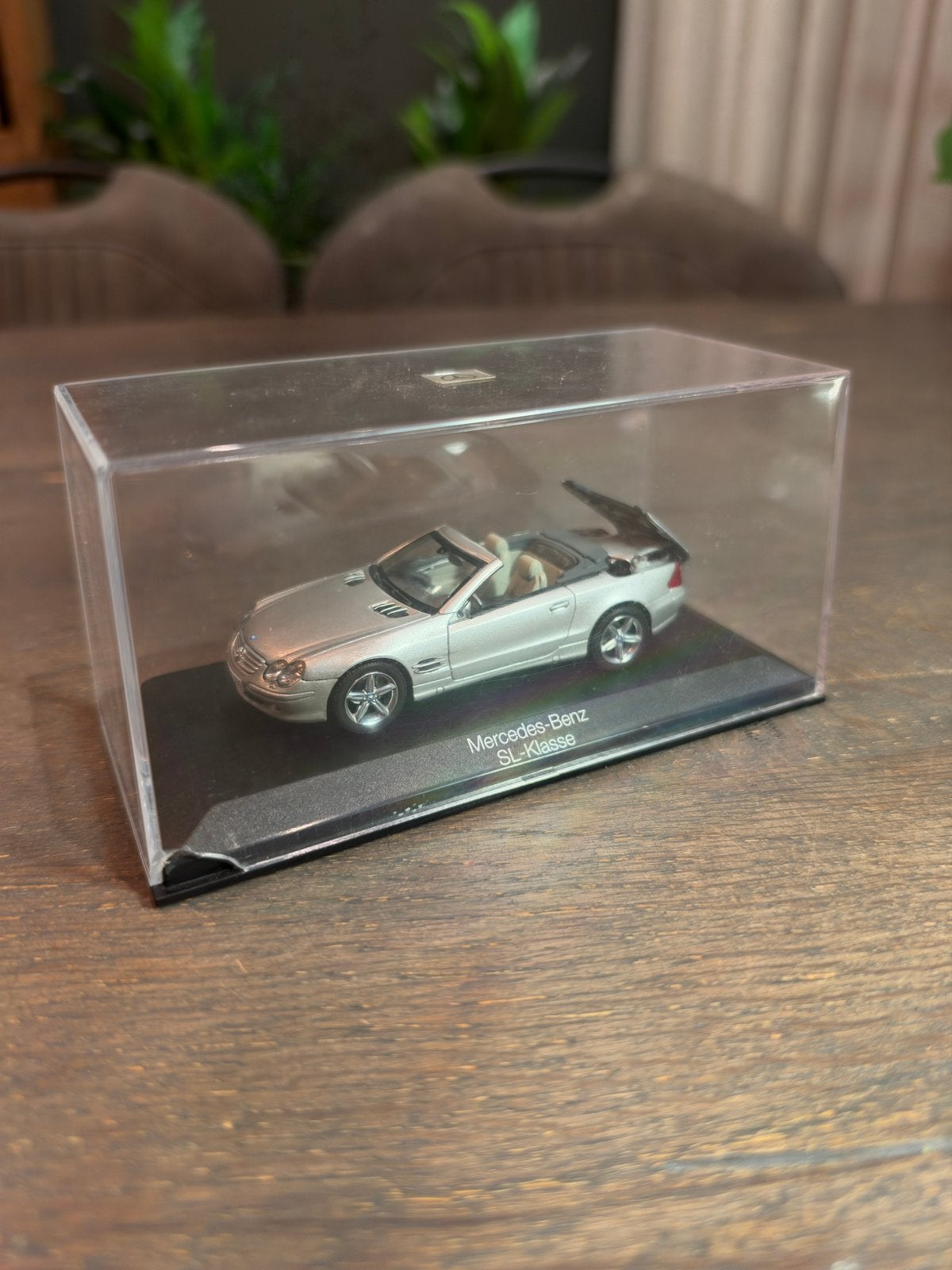 Mercedes-Benz SL-Klasse Cabrio Modelauto – Opknapper, Ophalen of Verzenden, Zo goed als nieuw, Auto
