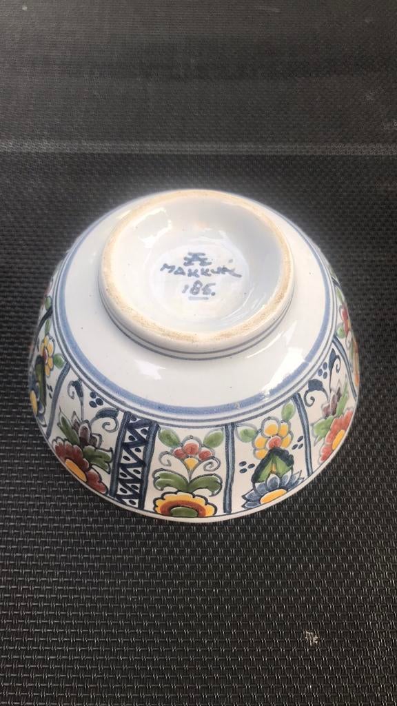 Kom handwerk uit Makkum, Ophalen of Verzenden