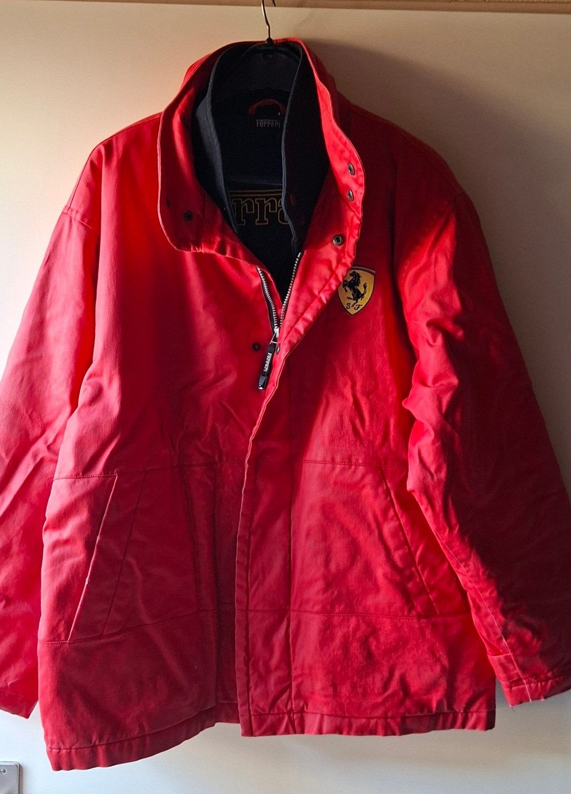 Ferrari winterjas, Kleding | Heren, Ferrari, Maat 56/58 (XL), Ophalen of Verzenden, Gedragen