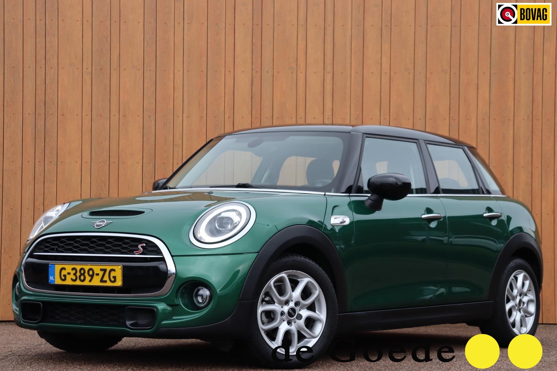 Mini Mini 2.0 Cooper S orgNL, Auto's, Gebruikt, Leder en Stof, Origineel Nederlands, Bedrijf