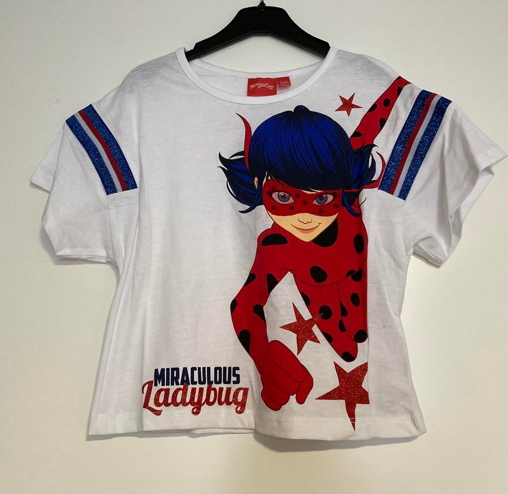 Nieuwe miraculous / ladybug T-shirt maat 116, Ophalen of Verzenden, Nieuw, Meisje, Shirt of Longsleeve