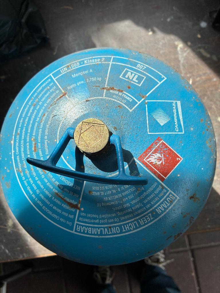 Camping gasfles  inh. 5,95L, Ophalen, Gebruikt