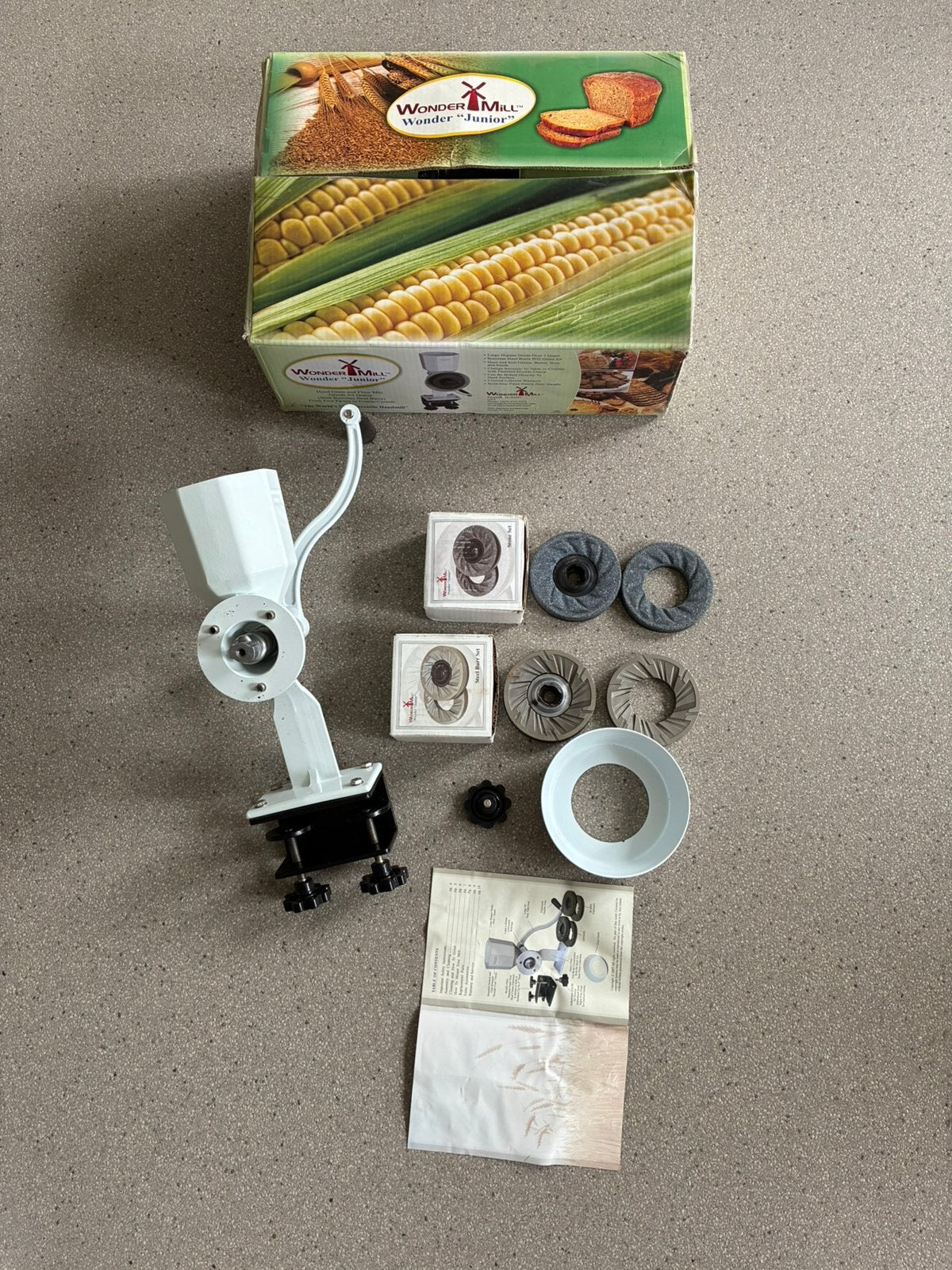Wondermill deluxe maalmolen ., Huis en Inrichting, Keuken | Keukenbenodigdheden, Ophalen, Zo goed als nieuw
