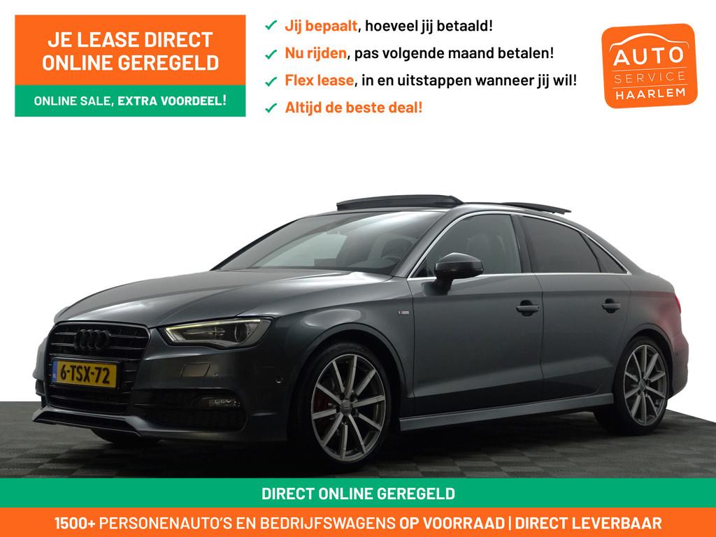 Audi A3 Limousine 1.4 TFSI CoD Ambition Pro Line S Panoramad, Gebruikt, 4 cilinders, Met garantie (alle), Sedan