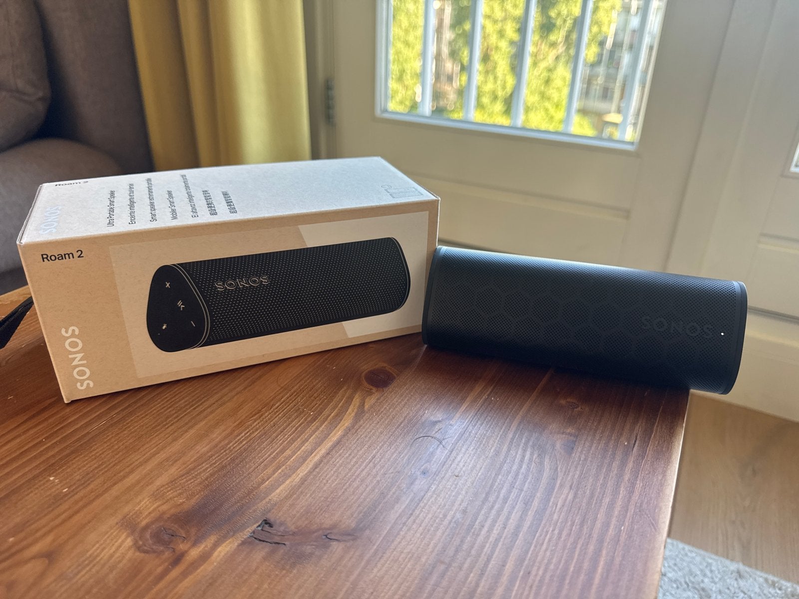 Sonos Roam 2 Draagbare Smart Speaker - met in doos, Nieuw, Ophalen of Verzenden, Draagbare speaker, Sonos