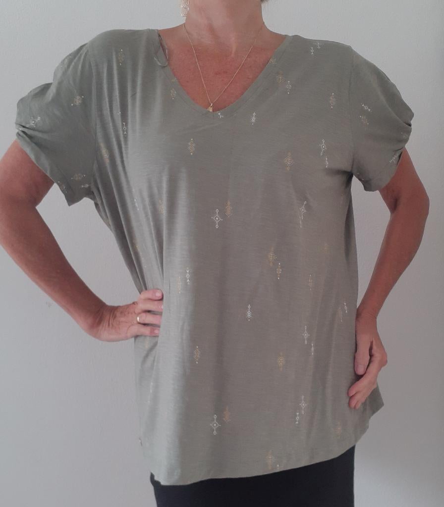 Mooi shirt xl, Ophalen of Verzenden, Zo goed als nieuw, Maat 46/48 (XL) of groter, Korte mouw
