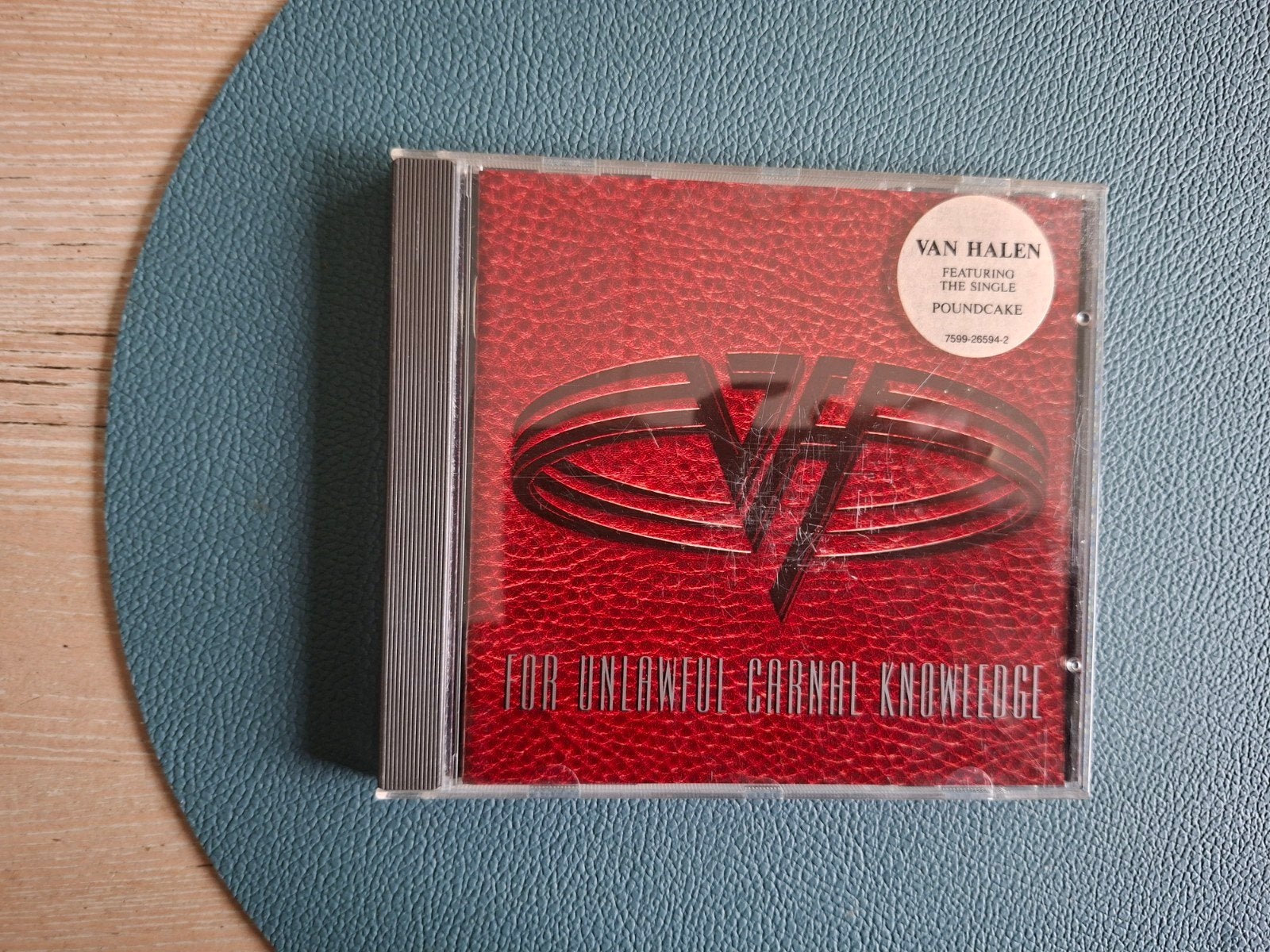 van halen for unlawful carnal knowledge album, Ophalen of Verzenden, Zo goed als nieuw, Poprock