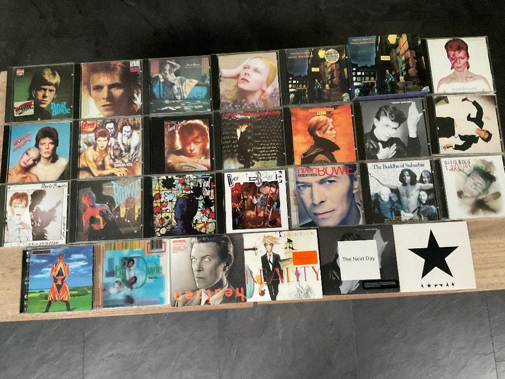 voledige cd verzameling van David Bowie., Speciale editie, Ophalen of Verzenden, Zo goed als nieuw, Poprock
